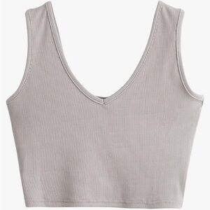 Women’s Ribbed Cropped Tank Top | WORN ONCE